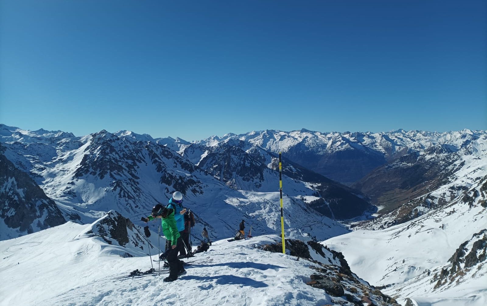 Paysage séjour ski étudiants BDE / WEI